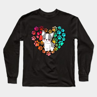 Rainbow Doggie 1 Long Sleeve T-Shirt